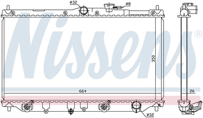 Nissens Radiator 622831
