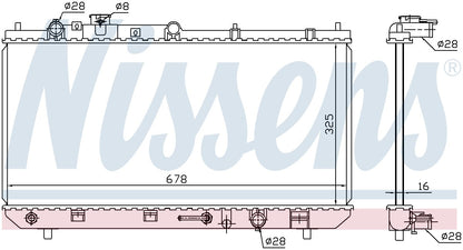 Nissens Radiator 624041