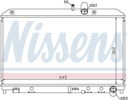 Nissens Radiator 62458