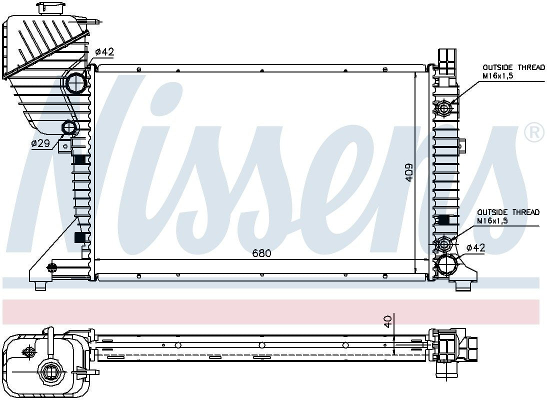Nissens Radiator