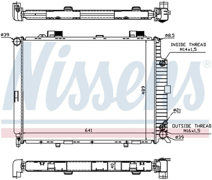 Nissens Radiator 62689A