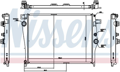 Nissens Radiator 627044