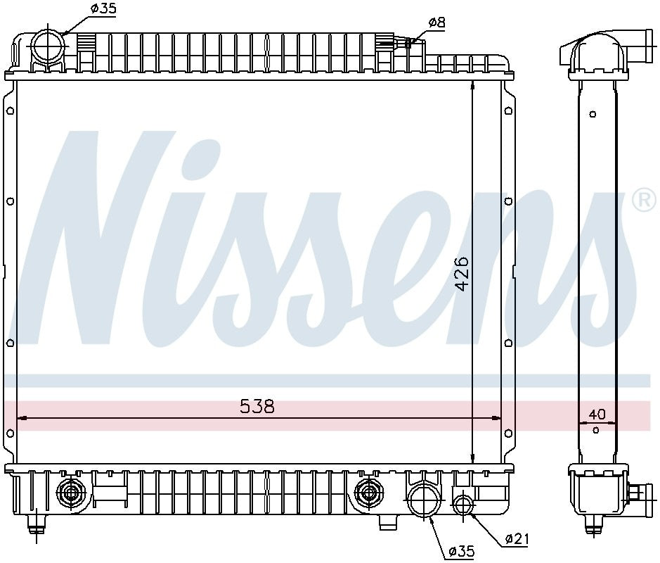 Nissens Radiator