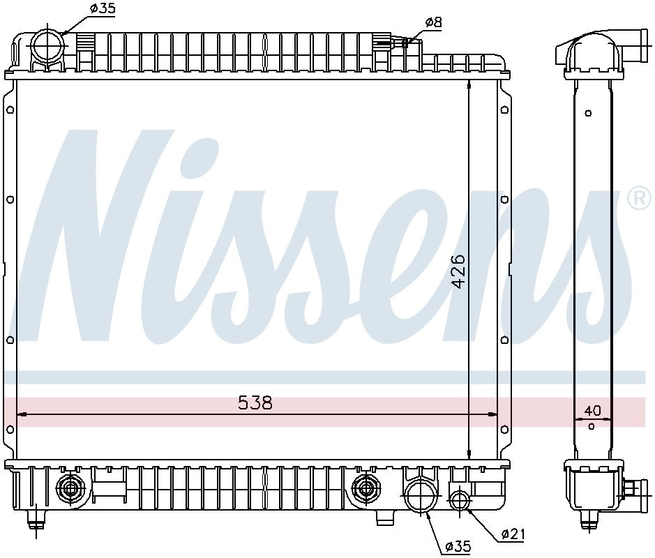 Nissens Radiator