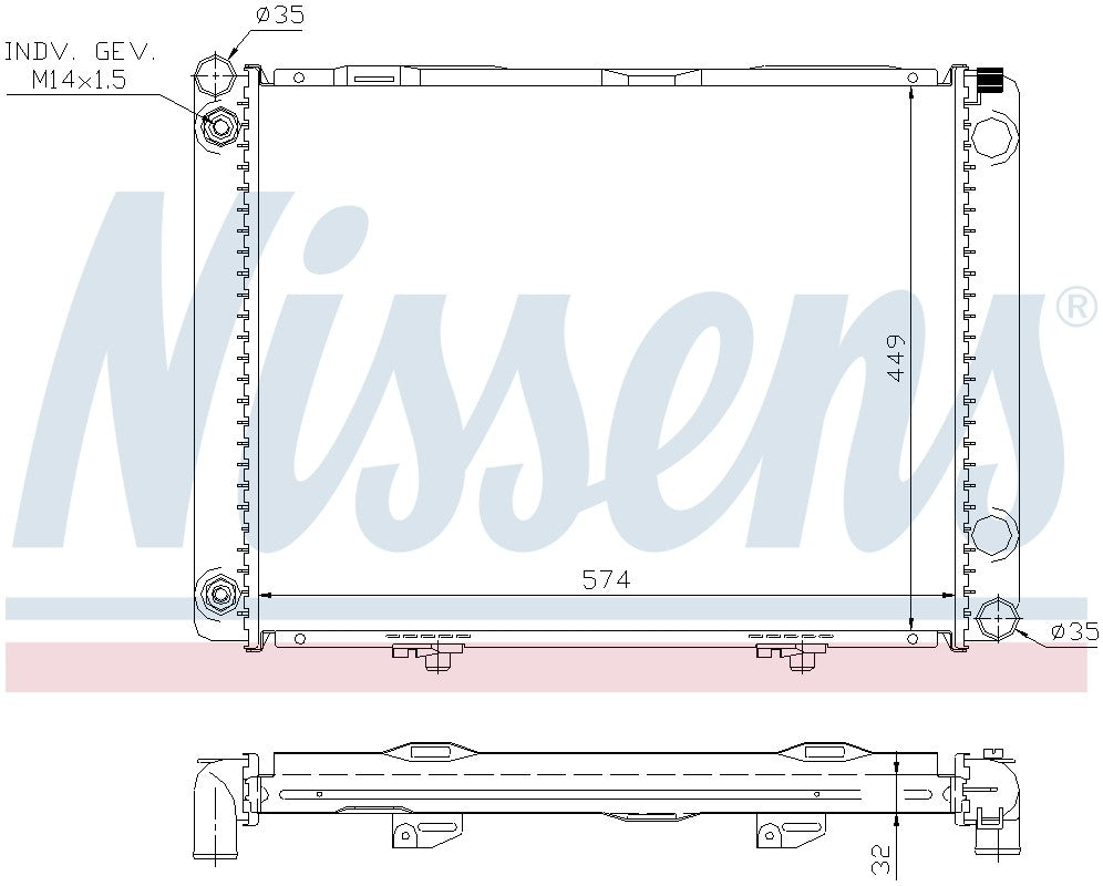 Nissens Radiator