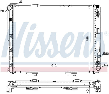 Nissens Radiator 62762A