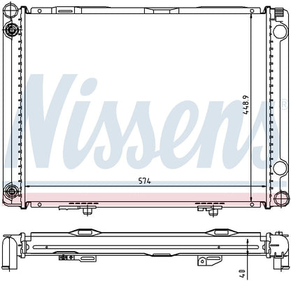 Nissens Radiator 62766A