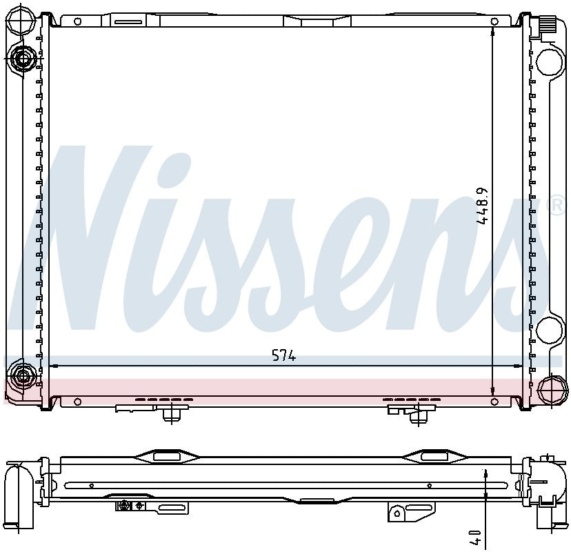 Nissens Radiator 62766A