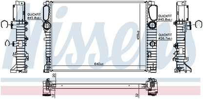 Nissens Radiator 62797A
