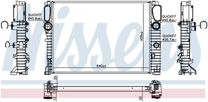 Nissens Radiator 62797A