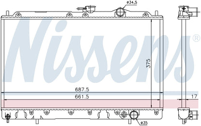 Nissens Radiator 62830