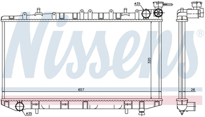 Nissens Radiator 62963