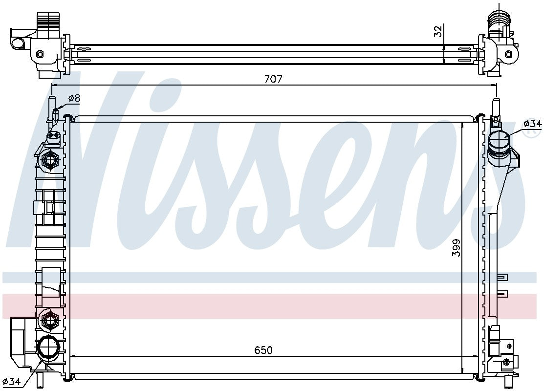 Nissens Radiator