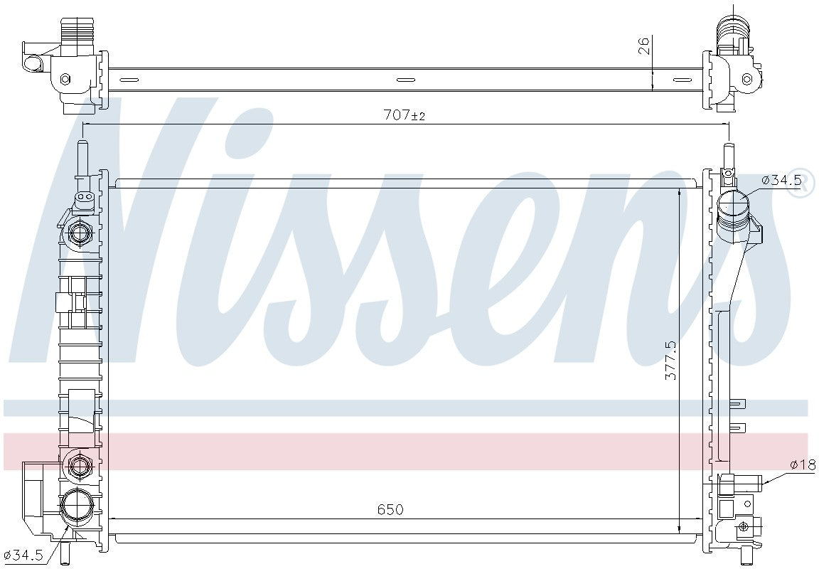 Nissens Radiator