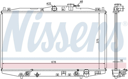 Nissens Radiator 63345
