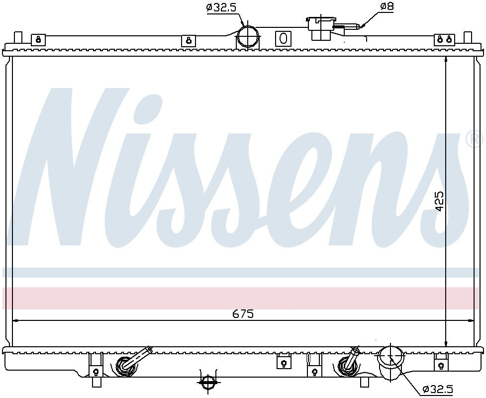 Nissens Radiator 63346