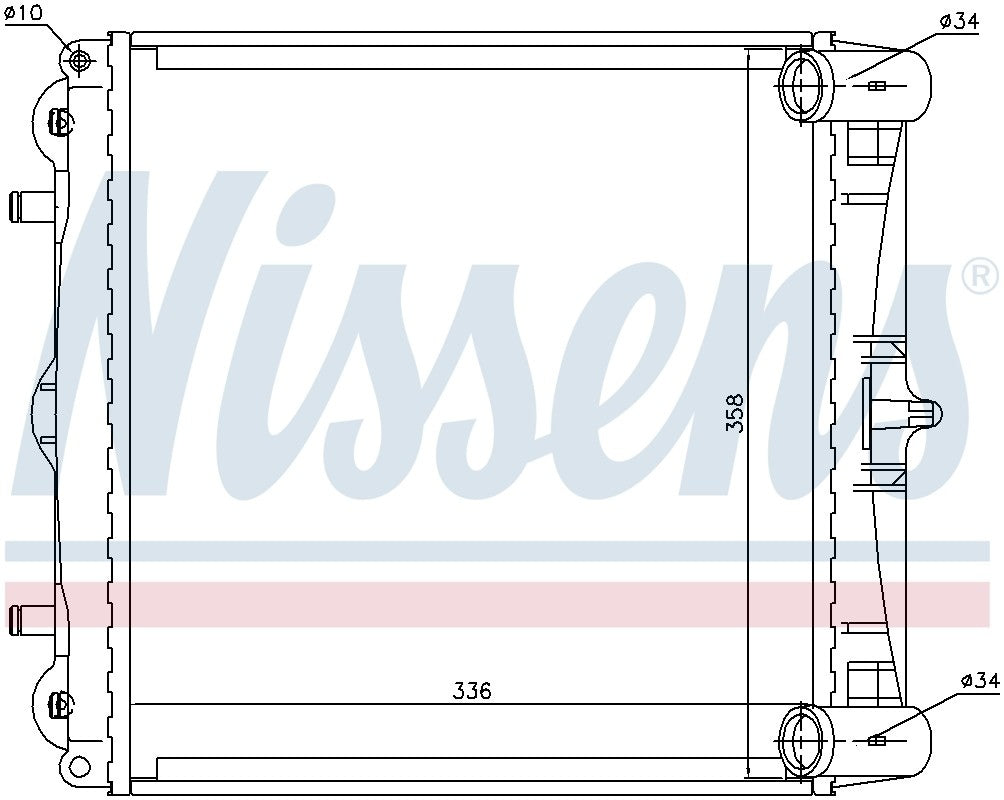 Nissens Radiator 63776