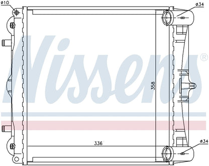 Nissens Radiator 63776