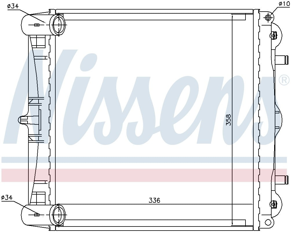 Nissens Radiator 63777