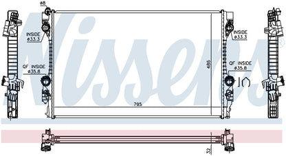 Nissens Radiator 63779