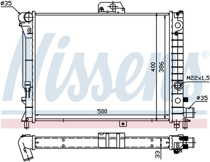 Nissens Radiator 64049