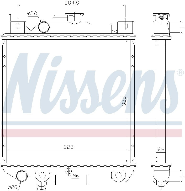 Nissens Radiator 64083