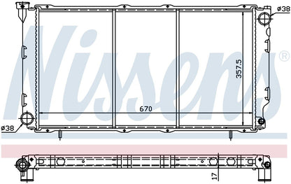 Nissens Radiator 64087