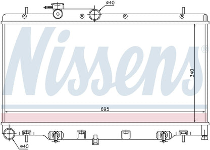 Nissens Radiator 64114