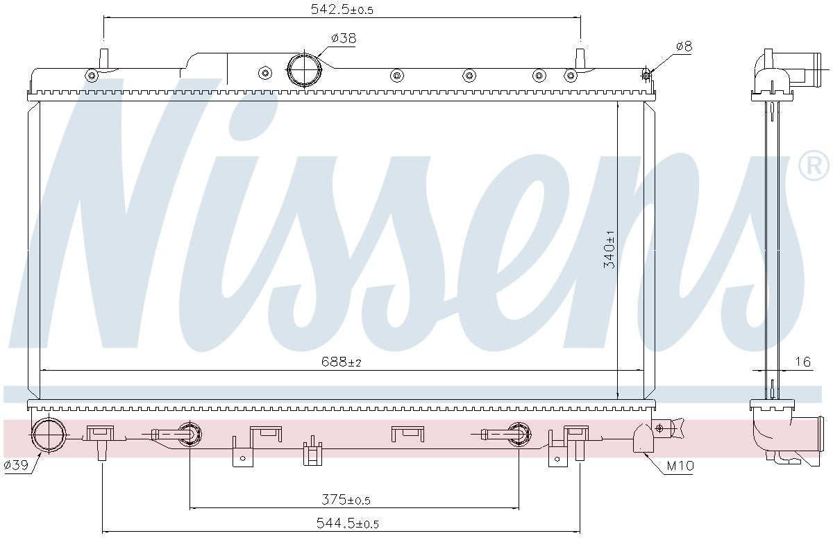 Nissens Radiator 64123