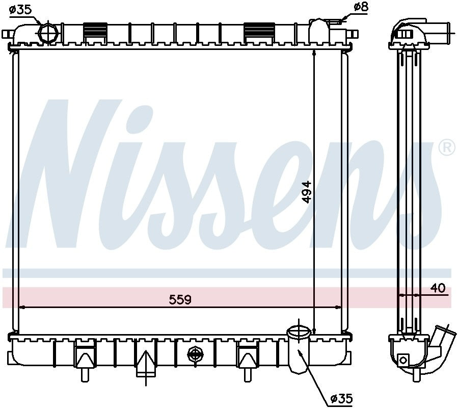 Nissens Radiator