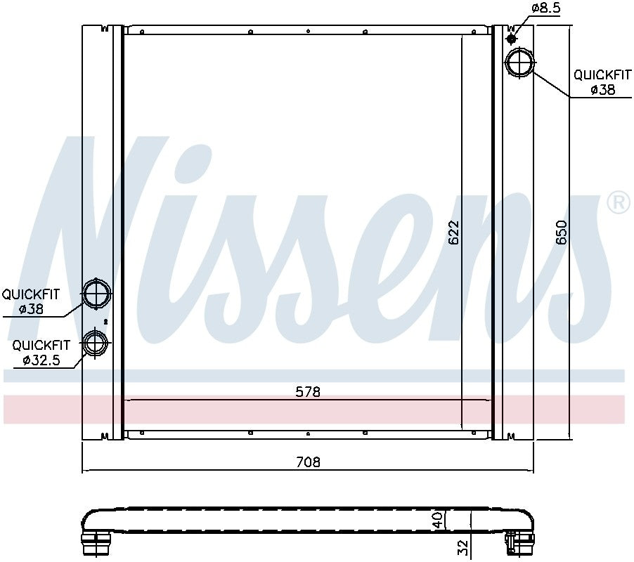 Nissens Radiator