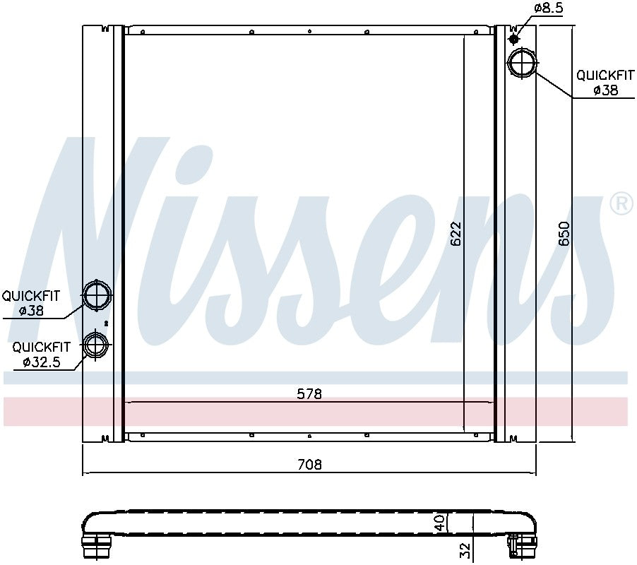 Nissens Radiator