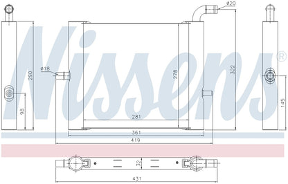 Nissens Radiator 64338