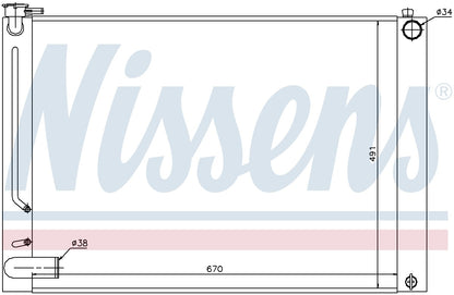 Nissens Radiator 64660