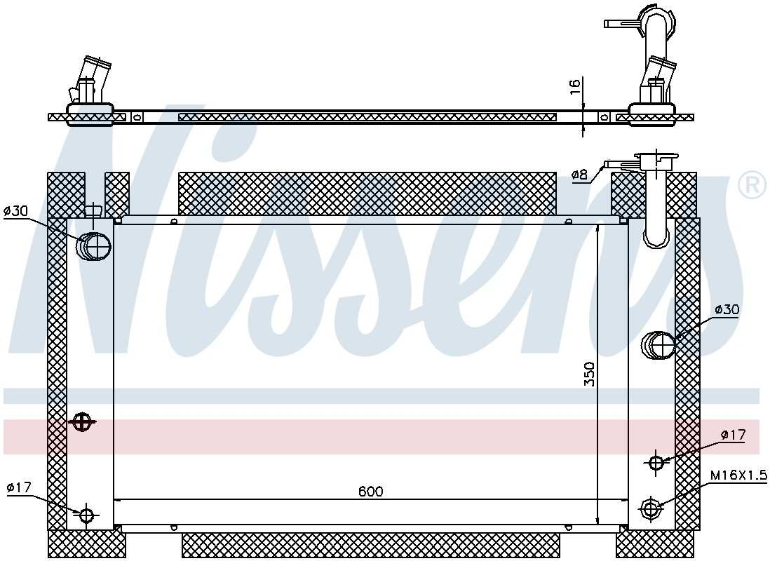 Nissens Radiator 646809