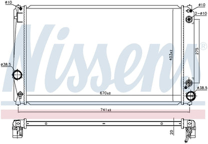Nissens Radiator 646843