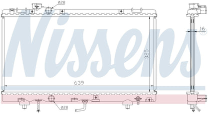 Nissens Radiator 647041