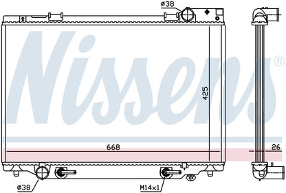 Nissens Radiator 647451
