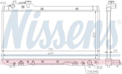 Nissens Radiator 64761