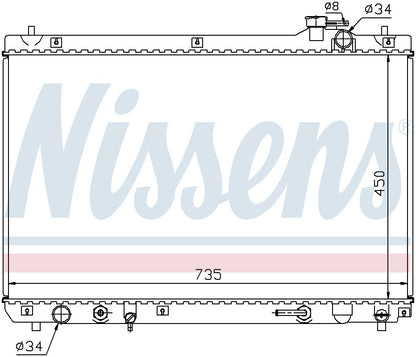 Nissens Radiator 64766