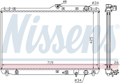 Nissens Radiator 647721