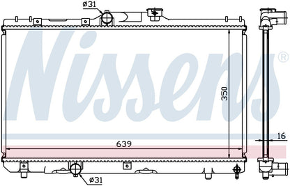 Nissens Radiator 64786A