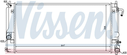 Nissens Radiator 64822