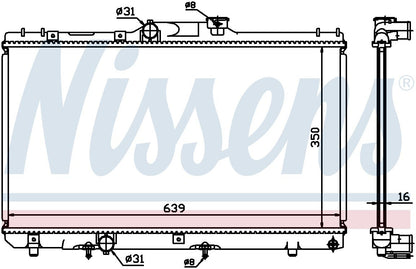 Nissens Radiator 648681