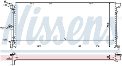 Nissens Radiator 651911