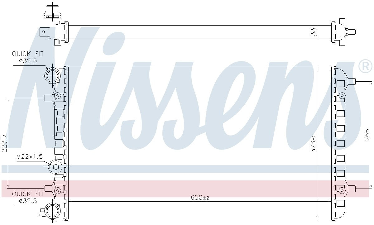 Nissens Radiator