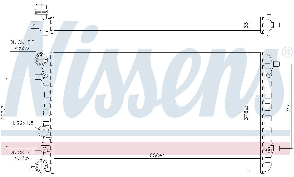 Nissens Radiator