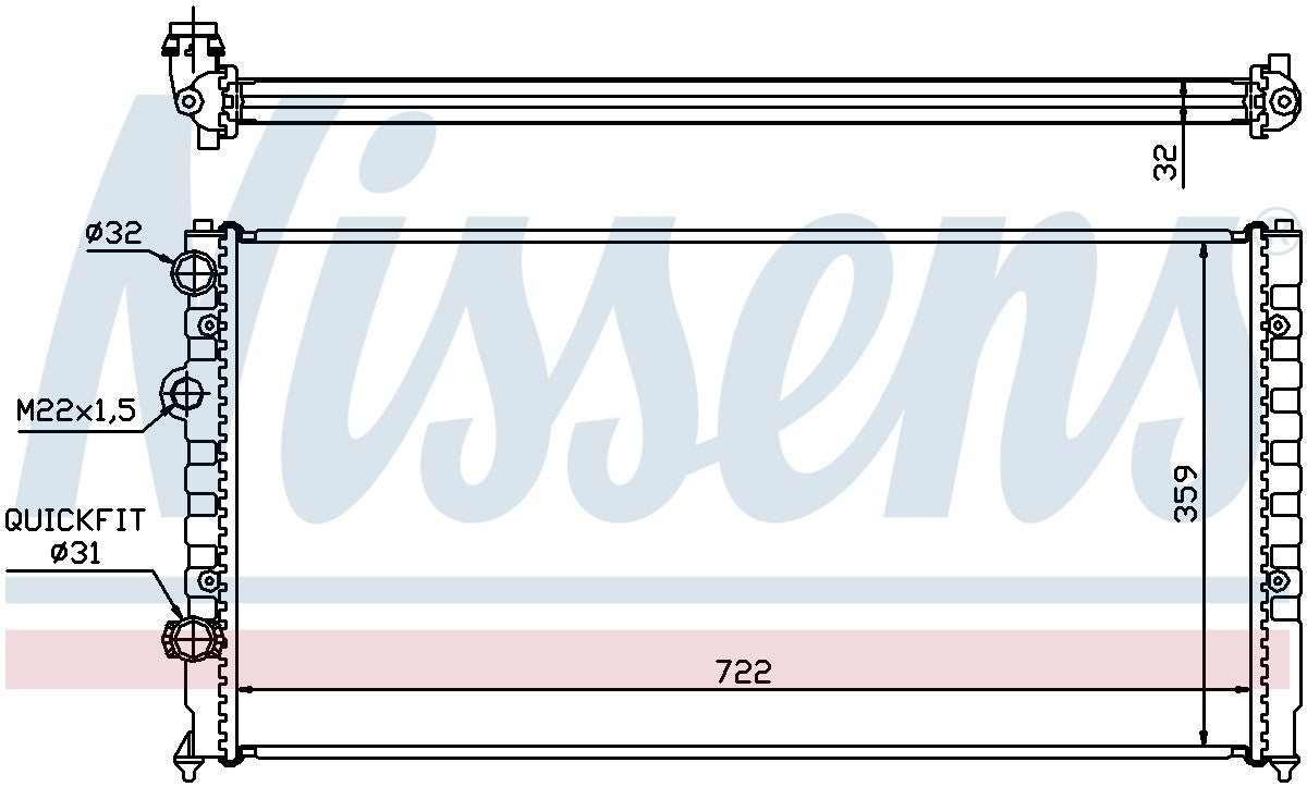 Nissens Radiator