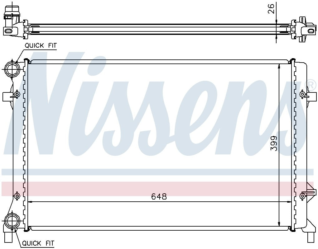 Nissens Radiator