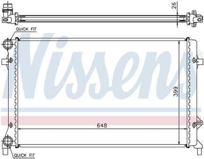 Nissens Radiator